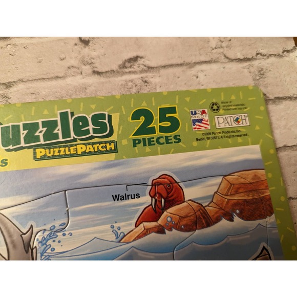 Two Kids Puzzles -Whales/Sea Life & Garden - Picture 5 of 6